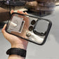 iphone case with mirror frame lens film cover